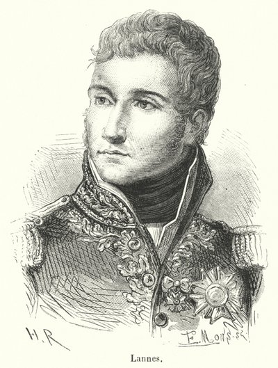 Lannes (gravyr) av French School