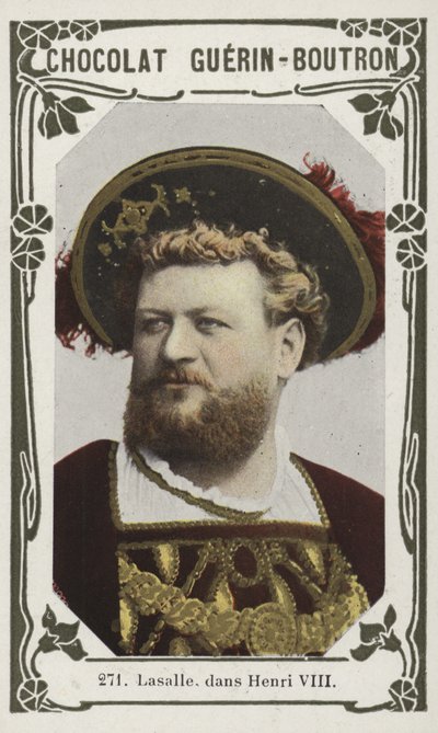 Lasalle, i Henrik VIII (färgat foto) av French School