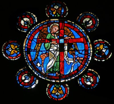 Sista domen: en ängel med korset (w143) av French School