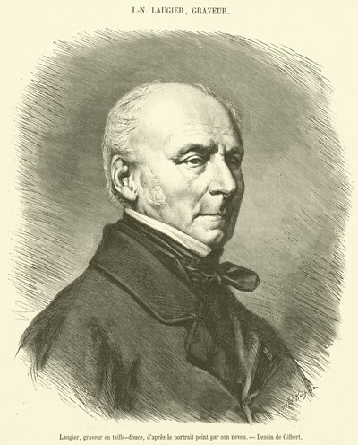 Laugier, intaglio gravör (gravyr) av French School