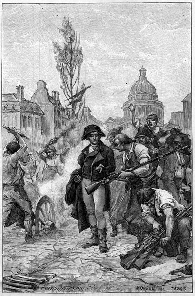 Lazare Carnot (1753-1823) inspekterade vapenverkstäderna i Paris 1793. av French School