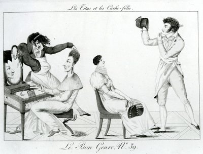 Le Bon Genre - The Titus and the Madness Caches, 1812 av French School