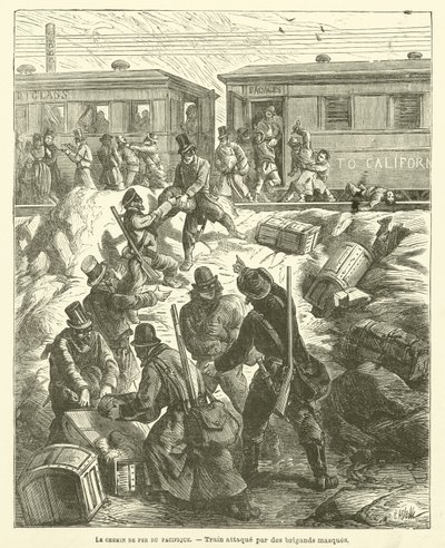The Pacific Railroad (gravyr) av French School