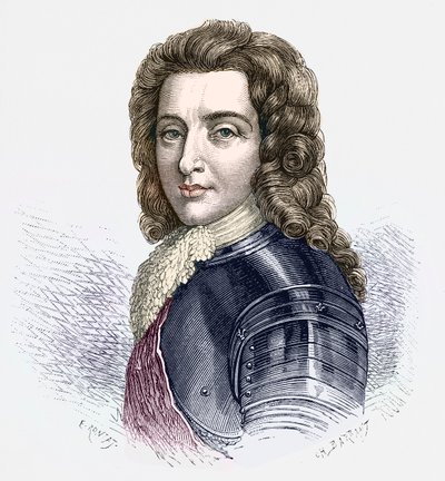 Hertigen av Maine (1670-1736) (senare färg) av French School