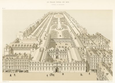 Kungliga palatset 1679, enligt La Boissiere av French School