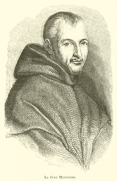 Le Pere Mersenne (gravyr) av French School