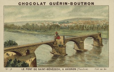 Saint-Benezech-bron, i Avignon, Vaucluse av French School