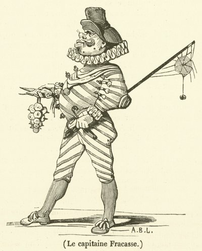 Kapten Fracasse (gravyr) av French School