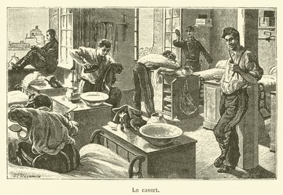 Le casert (gravyr) av French School