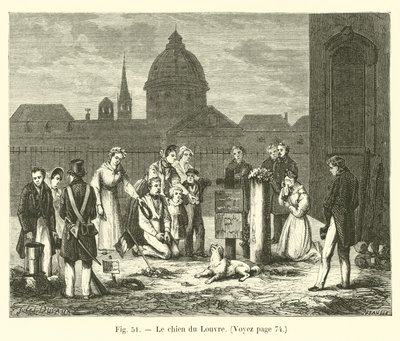 Louvrens hund av French School