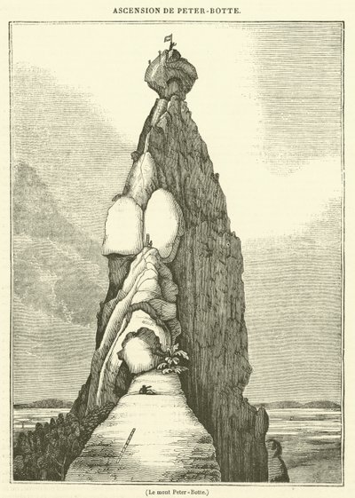 Berget Peter-Botte (gravyr) av French School
