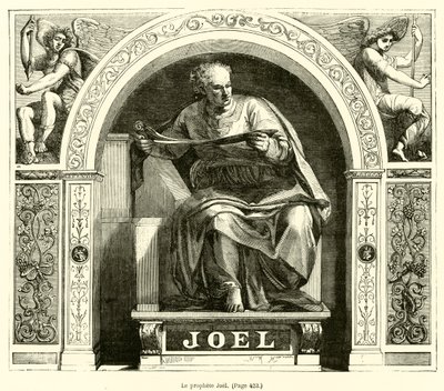 Profeten Joel (gravyr) av French School