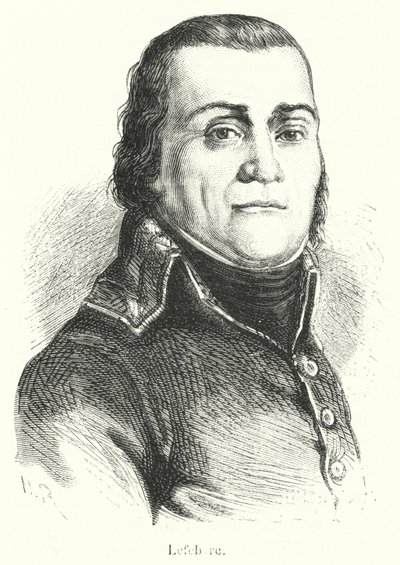 Lefebvre (gravyr) av French School