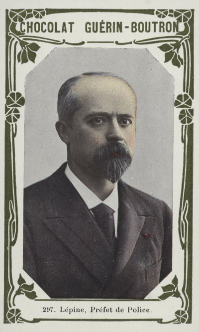 Lepine, Prefet de Police (färgad bild) av French School