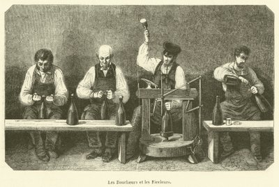 The Butchers and the Stringers (gravyr) av French School