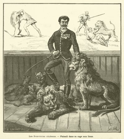 Famous Tamers (gravyr) av French School