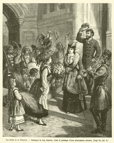Polens helgdagar (gravyr) av French School