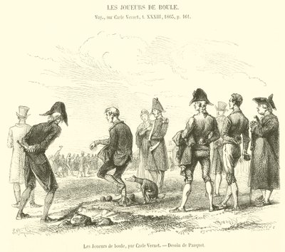 The Ball Players (gravyr) av French School