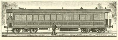 Vagnarna-Lits, Vagn-restaurangen (gravyr) av French School