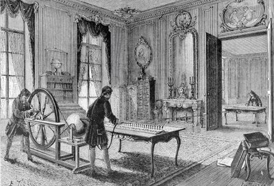 Lesages Telegraph av French School