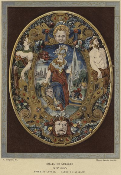 Limoges emalj, 1500-tal av French School
