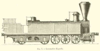 Lokomotiv Engerth (gravyr) av French School