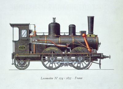 Lok nr 154, 1855 av French School