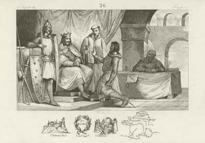 Ludvig II, kung av Italien och den helige romerske kejsaren av French School