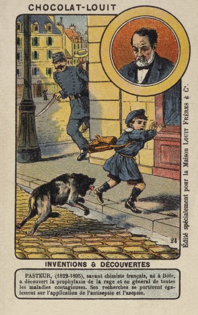 Louis Pasteur, fransk kemist och mikrobiolog av French School