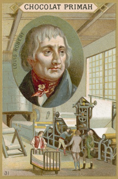 Louis Robert, fransk maskiningenjör och uppfinnare av French School