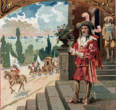 Ludvig XIII (1601-1643) tillbringade natten den 5 juni av French School