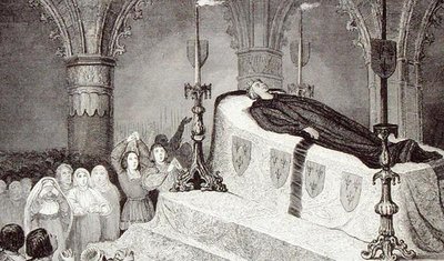 Ludvig XII (1462-1515) Folkets Fader på sin begravningsbår