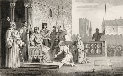 Ludvig X (1289-1316) den busiga frigör livegna, från 