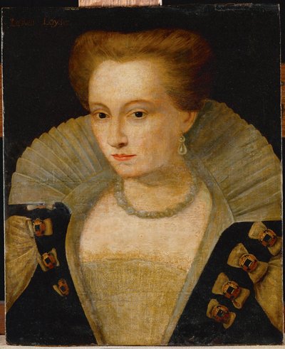 Louise de Lorraine, drottning av Frankrike, hustru till Henri III ... av French School