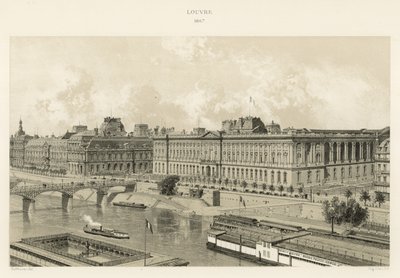 Louvren, 1867 av French School