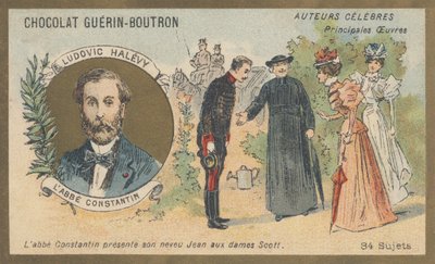 Ludovic Halevy (1834-1908), dramatiker, librettist av operetter och operor, och fransk romanförfattare, författare till "L