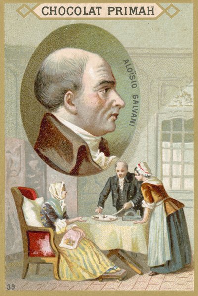 Luigi Galvani, italiensk läkare och fysiker av French School