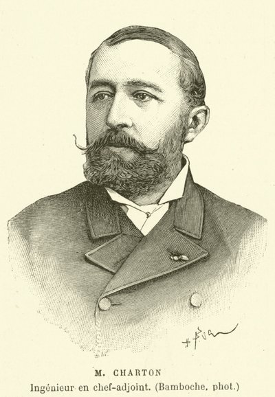 M Charton, biträdande chefsingenjör (gravyr) av French School