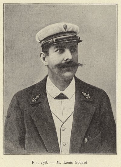 M Louis Godard (gravyr) av French School