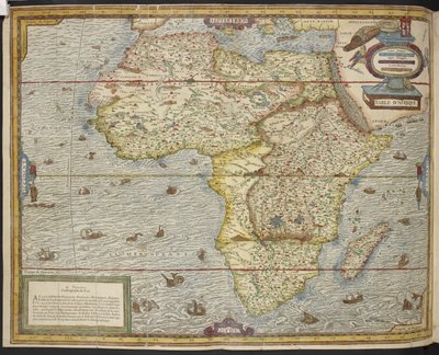 Karta över Afrika, Table d