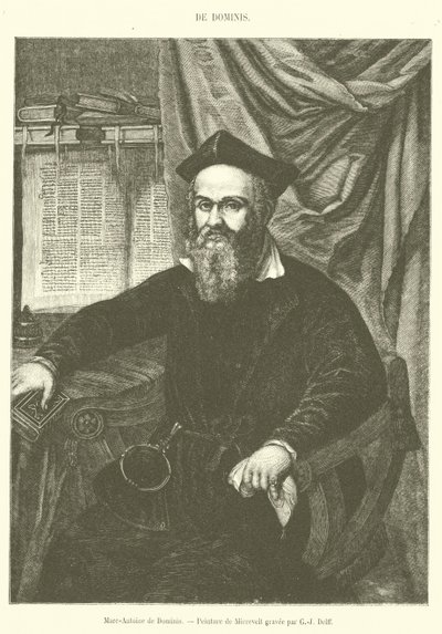 Marc-Antoine de Dominis (gravyr) av French School