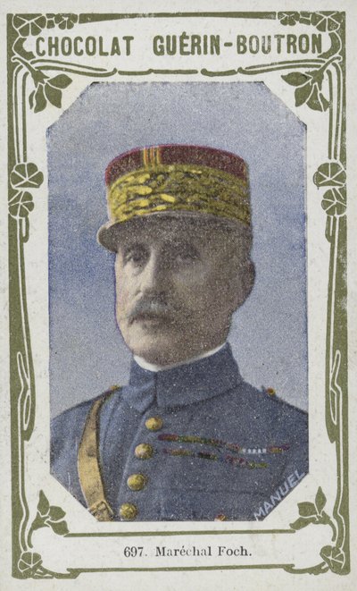 Marechal Foch (färgad bild) av French School