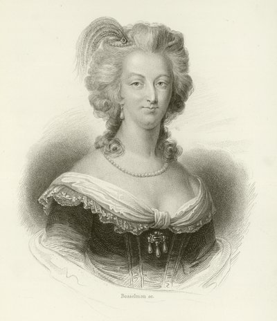 Marie Antoinette av French School