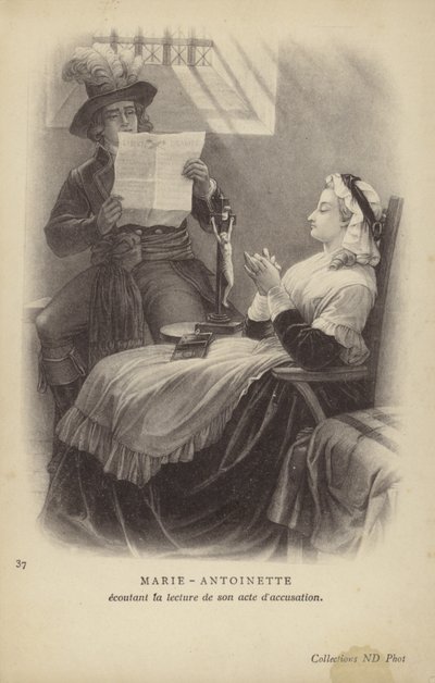 Marie Antoinette av French School