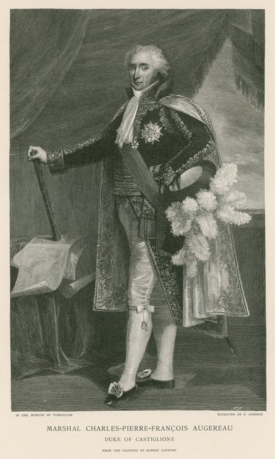Marskalk Charles-Pierre-Francois Augereau av French School