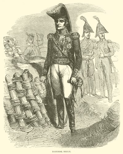 Marshal Soult (gravyr) av French School