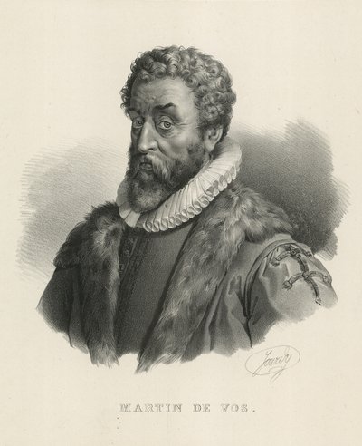 Marten de Vos, flamländsk konstnär av French School
