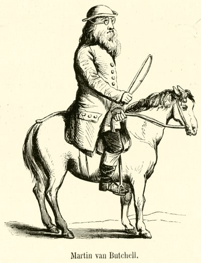 Martin van Butchell (gravyr) av French School