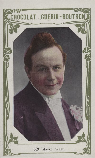 Mayol, Scala (färgad bild) av French School