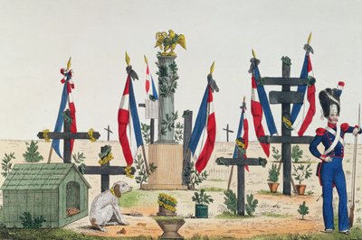 Medor, Louvrens trogna hund, ca 1831 av French School